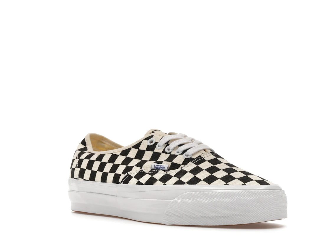 Vans Authentic Reissue 44 LX Checkerboard Black White - vue secondaire A