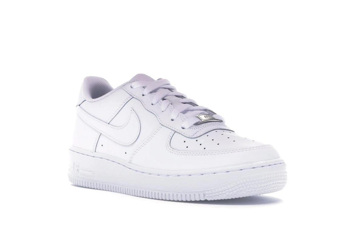 Nike Air Force 1 Low White (GS) - vue secondaire A