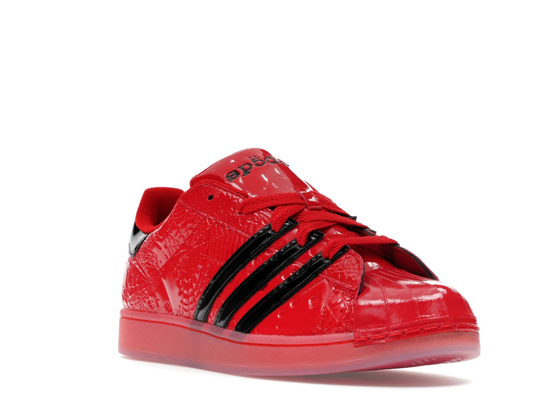 adidas Superstar Sp5der Rot Schwarz - vue secondaire A