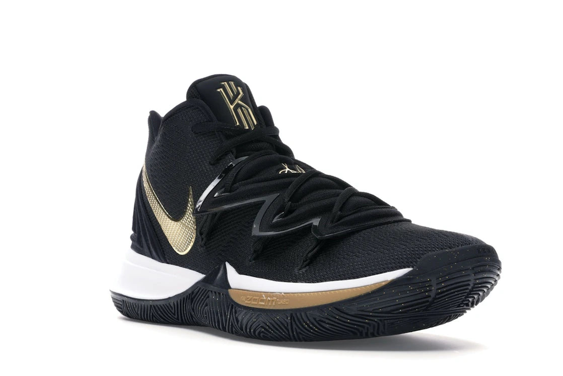 Nike Kyrie 5 Black Metallic Gold - vue secondaire A
