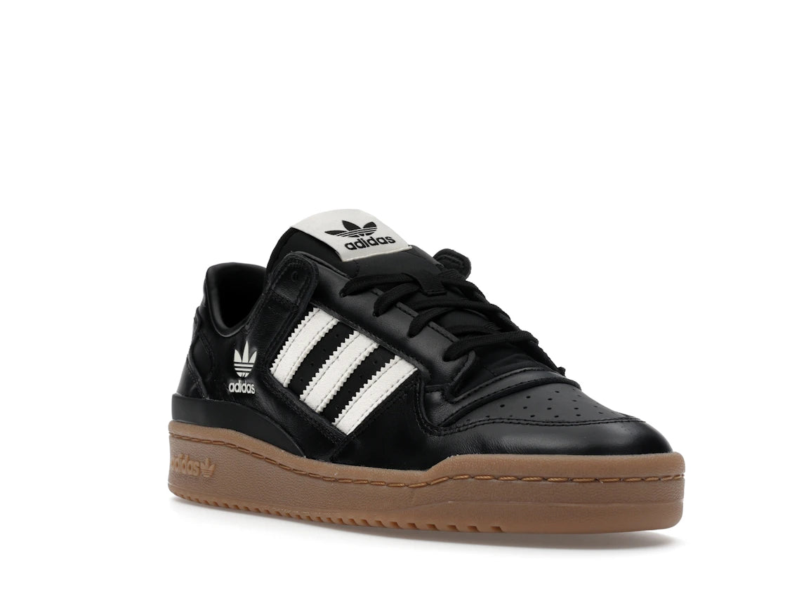 adidas Forum Low Core Black White Gum - vue secondaire A