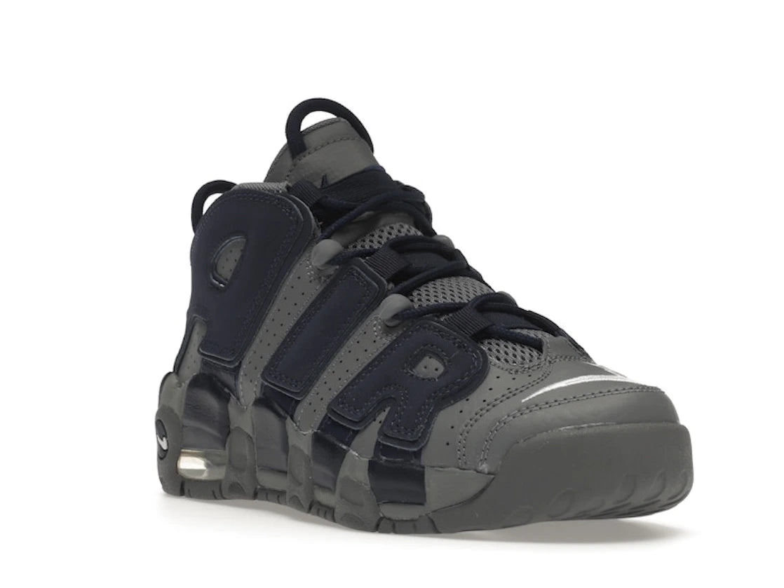 Nike Air More Uptempo 96 Cool Grey Midnight Navy (GS) - vue secondaire A