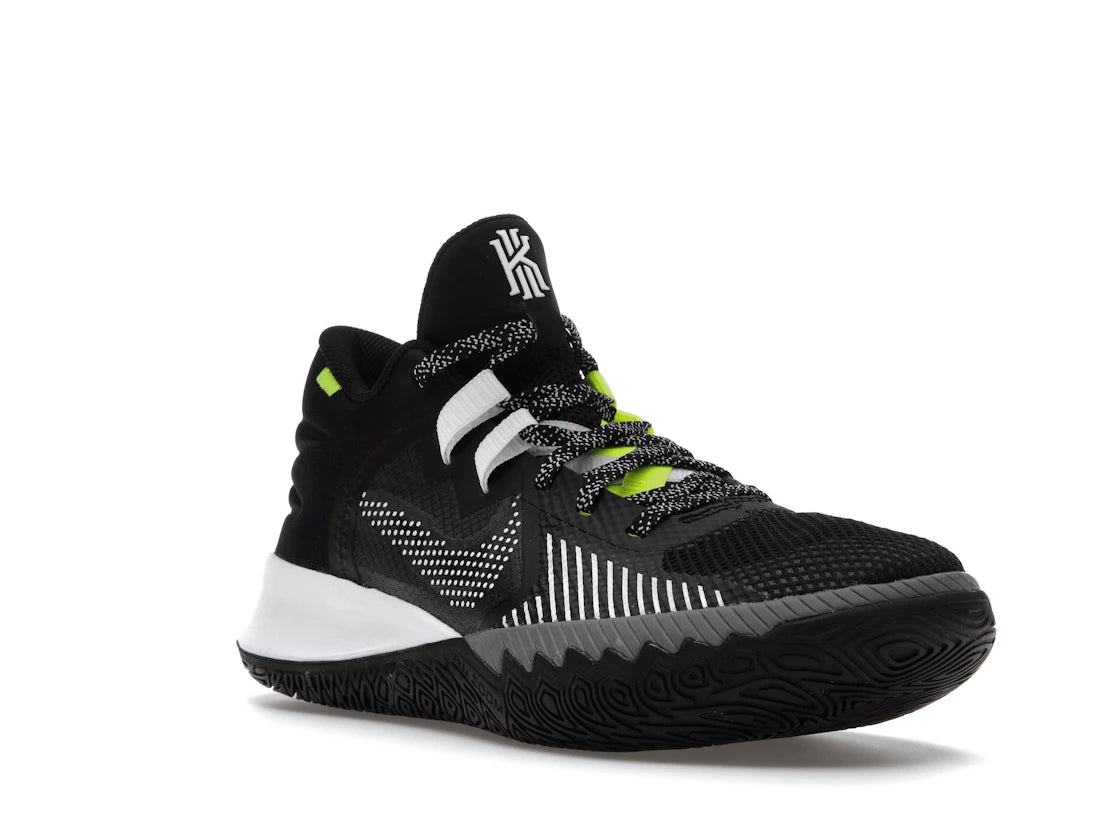 Nike Kyrie Flytrap V Black Cool Grey Volt - vue secondaire A