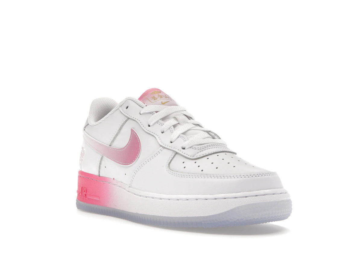 Nike Air Force 1 Low LV8 San Francisco Chinatown Lotus Flower (GS) - vue secondaire A