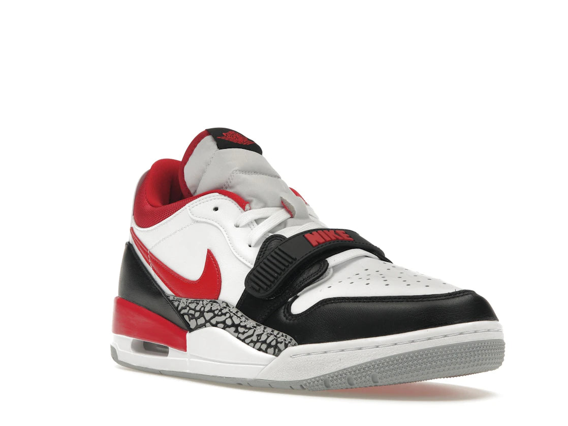 Jordan Legacy 312 Low Fire Red - vue secondaire A