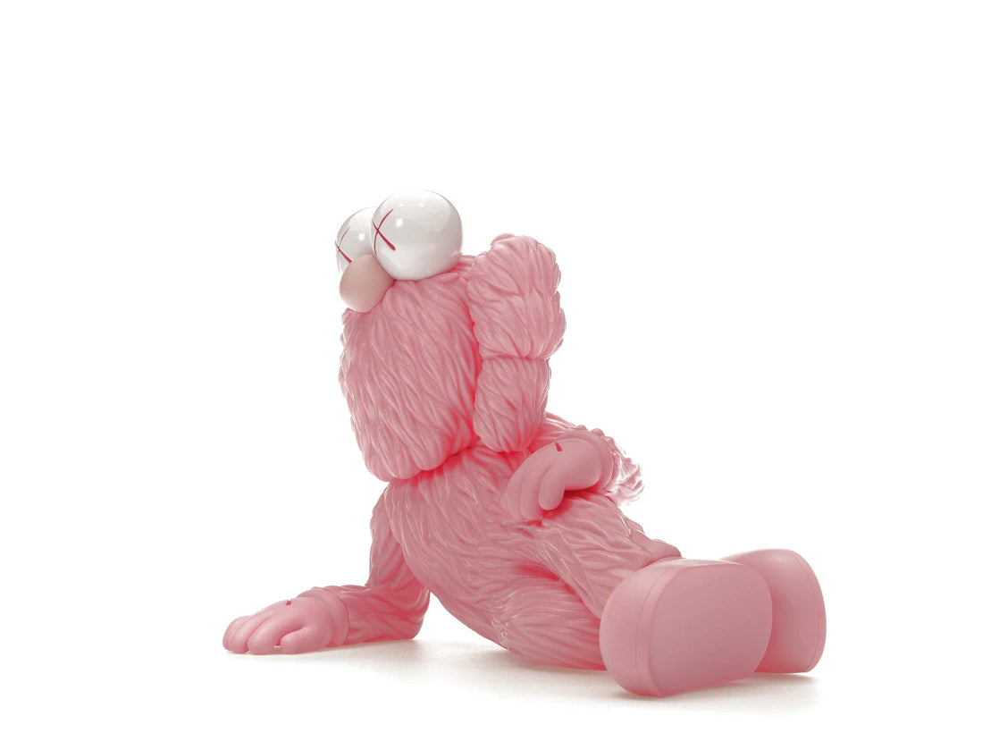 KAWS TIME OFF Vinyl Figure Pink - vue secondaire A