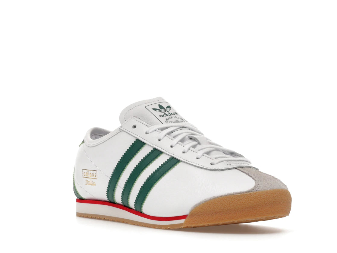 adidas Italia 70s White Collegiate Green Gum - vue secondaire A