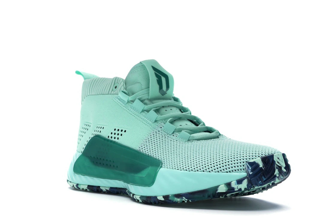 adidas Dame 5 Clear Mint Legend Marine - vue secondaire A