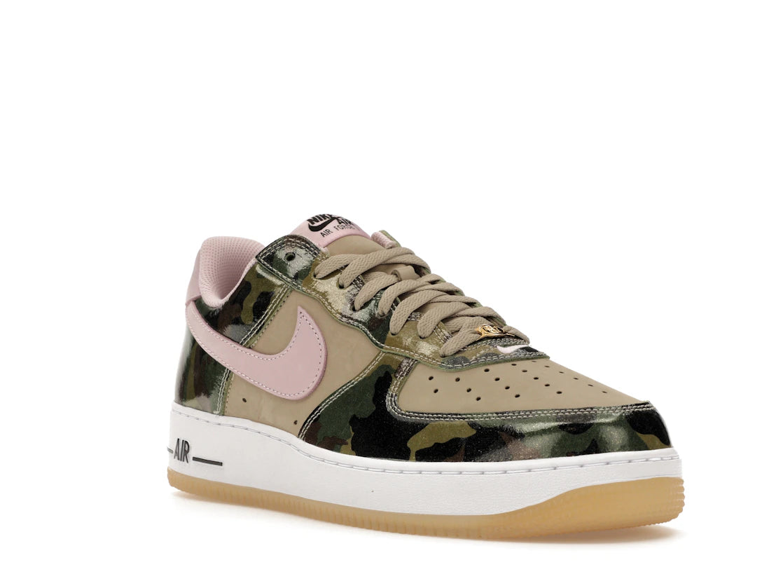 Nike Air Force 1 Low '07 LV8 Patent Camo Pink - vue secondaire A