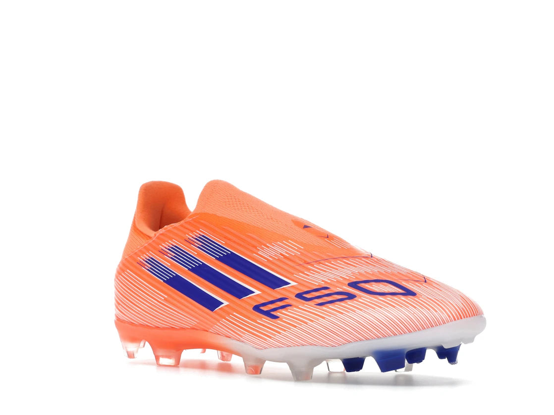 adidas F50 League Laceless FG/MG Coral Blaze Pack (Kids) - vue secondaire A
