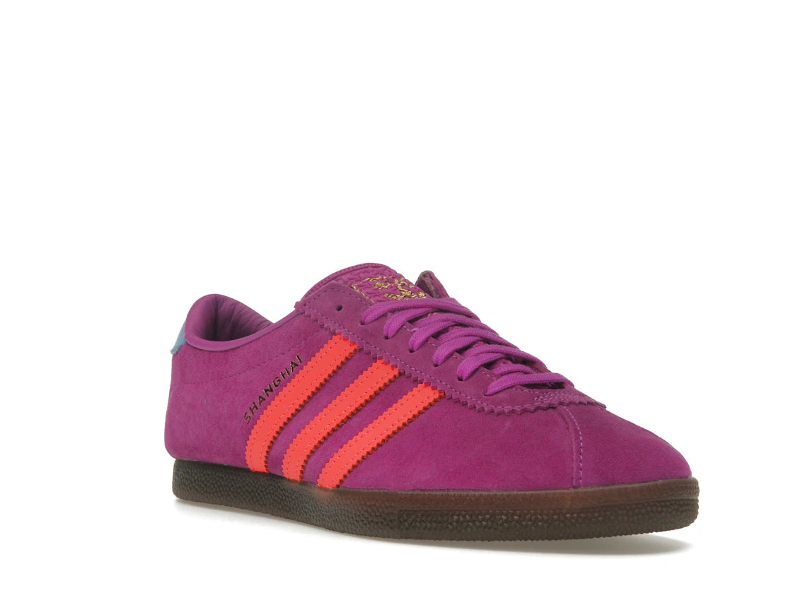 adidas Shanghai size? Exclusive Purple Burst - vue secondaire A