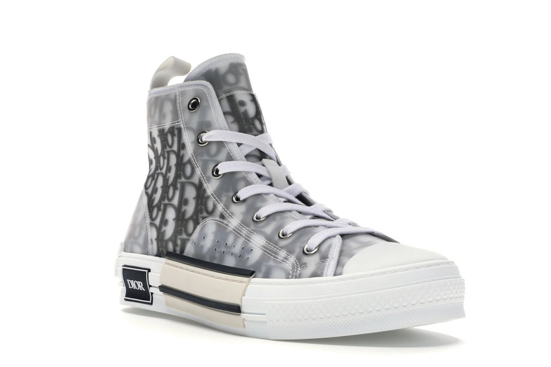 Dior B23 High Top Logo Oblique - vue secondaire A