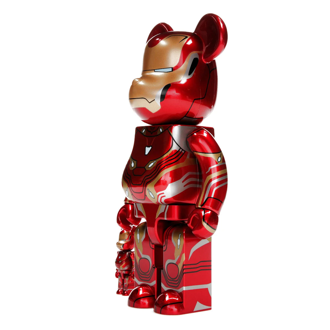 Bearbrick x Marvel Iron Man Mark 50 100% & 400% Set - vue secondaire A