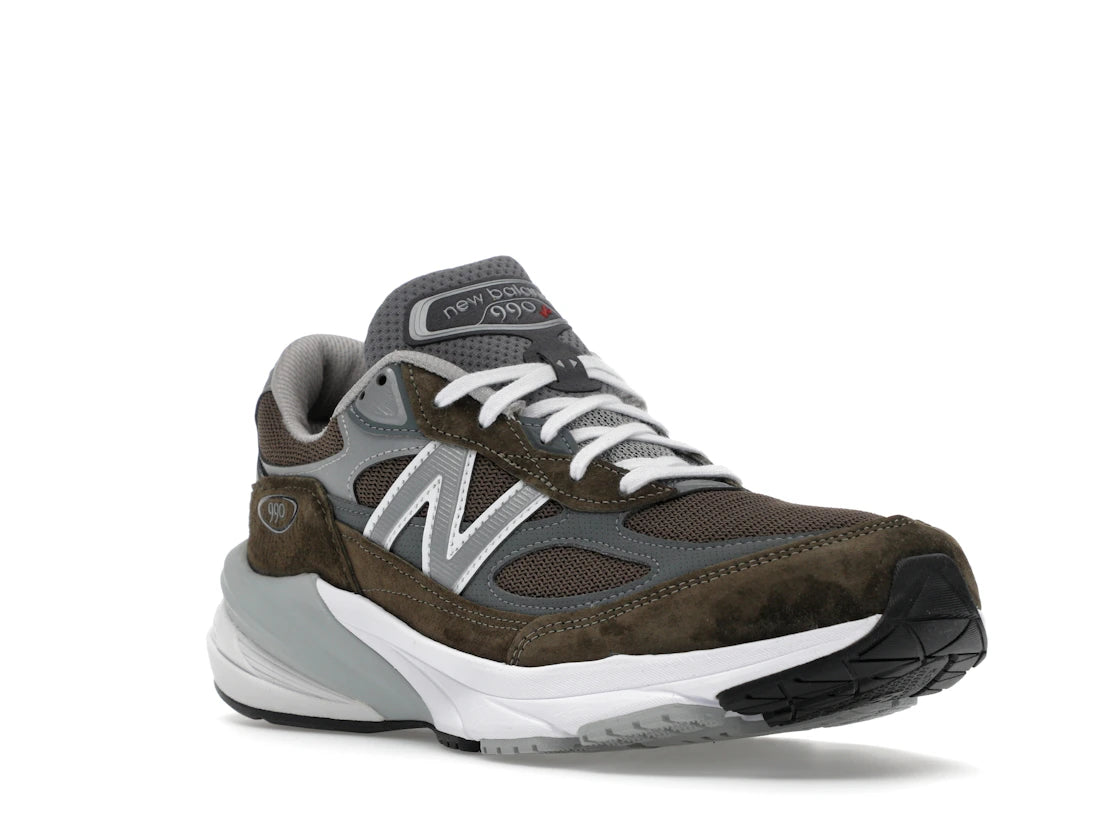 New Balance 990v6 MiUSA True Camo White - vue secondaire A