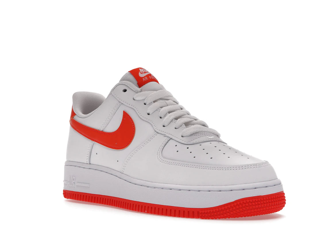 Nike Air Force 1 Low White Orange (2021) - vue secondaire A