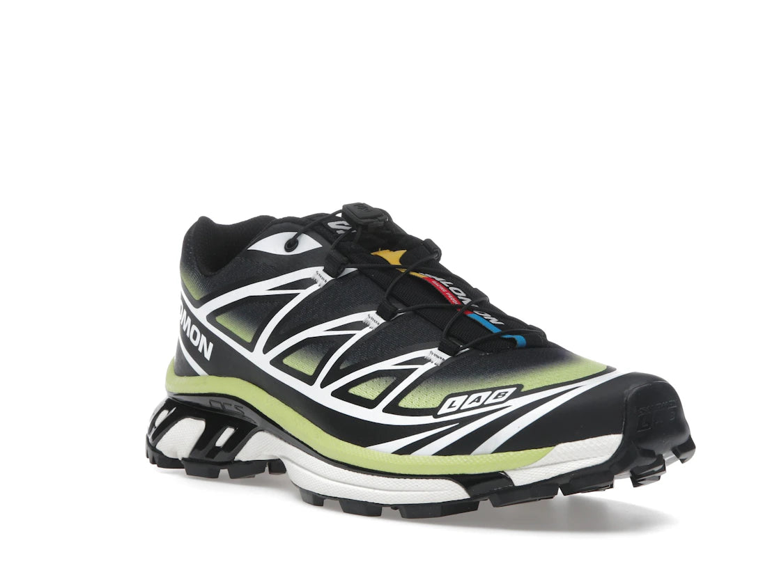 Salomon XT-6 Skyline Black Sharp Green - vue secondaire A
