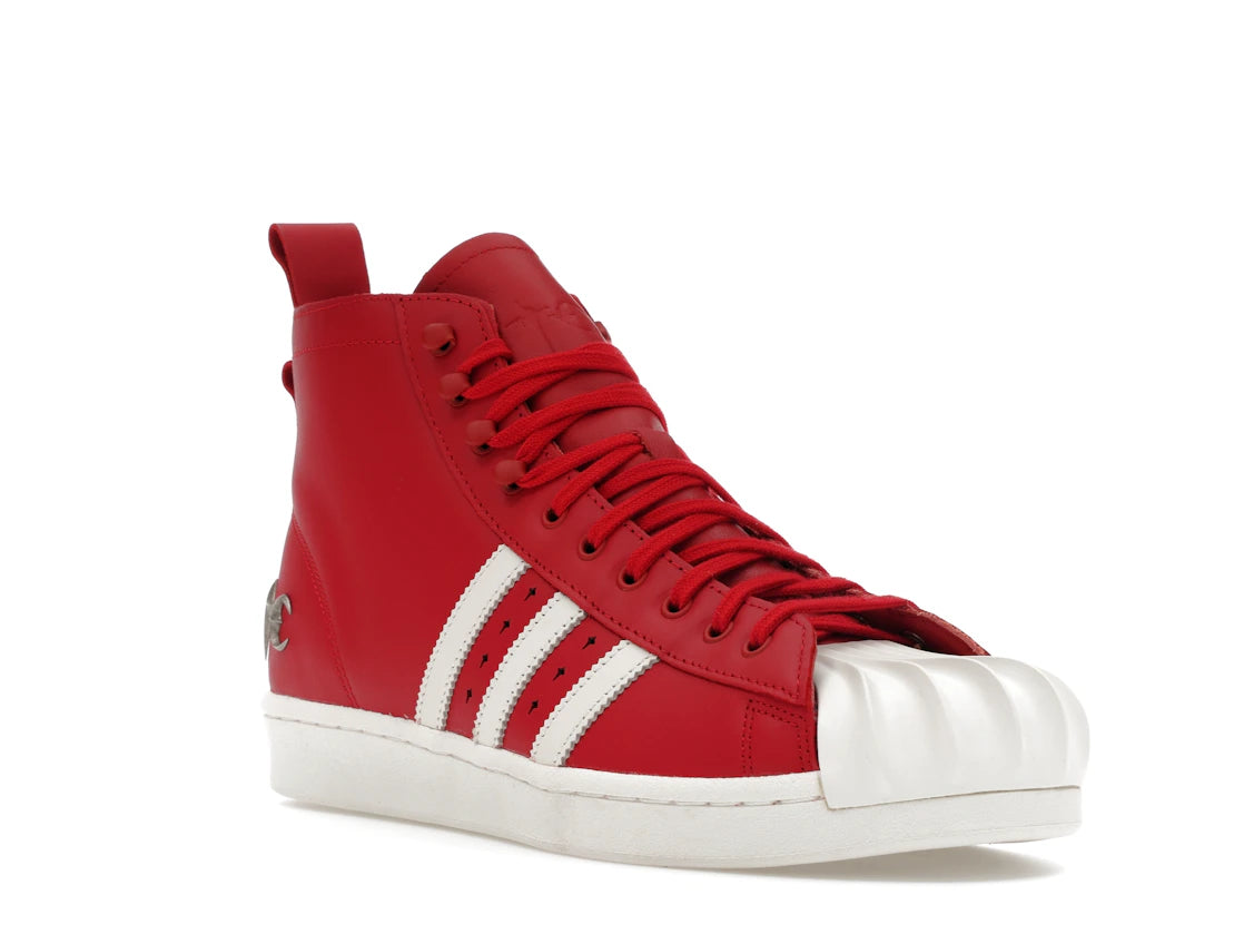 adidas Superstar Boot Thug Club Red White - vue secondaire A