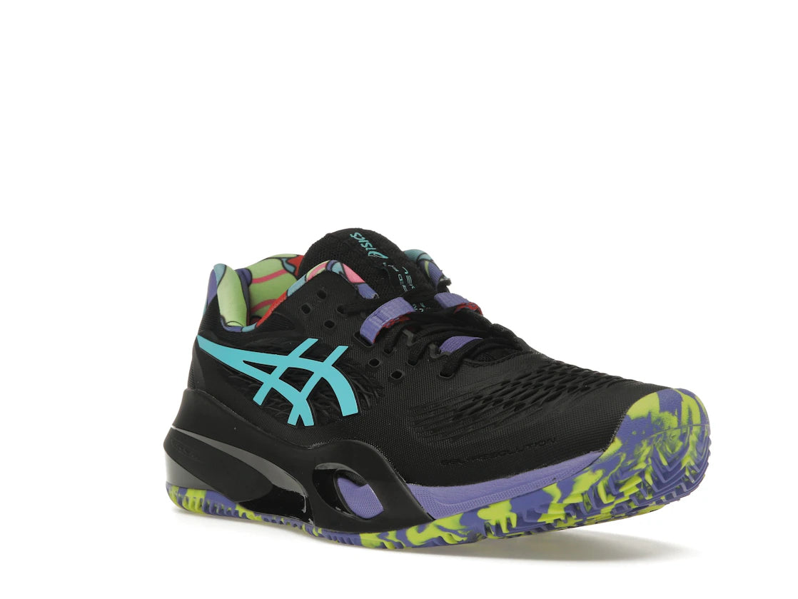 ASICS Gel-Resolution X Padel L.E. Black Energy Aqua - vue secondaire A
