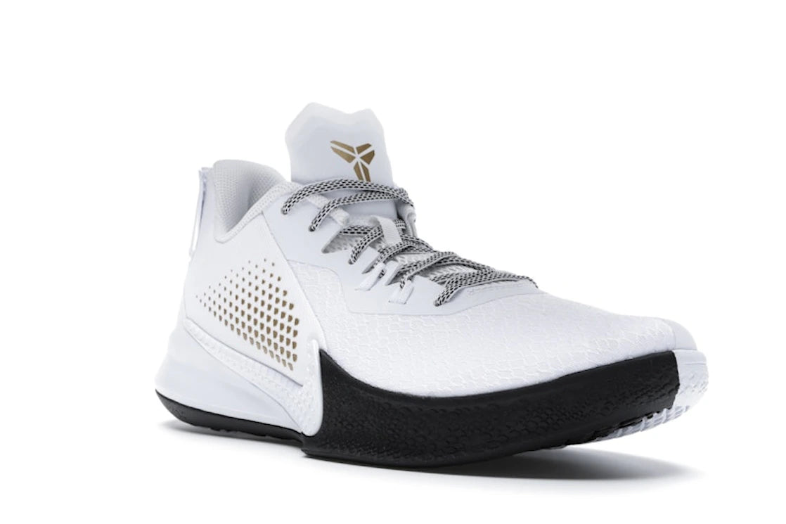 Nike Mamba Fury White Metallic Gold - vue secondaire A