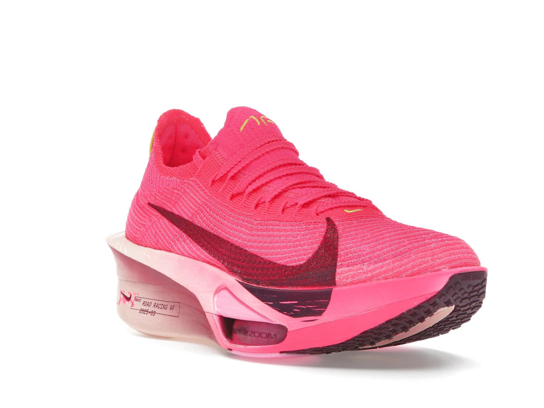 Nike Air Zoom Alphafly Next% 3 Hyper Pink Bordeaux (Women's) - vue secondaire A