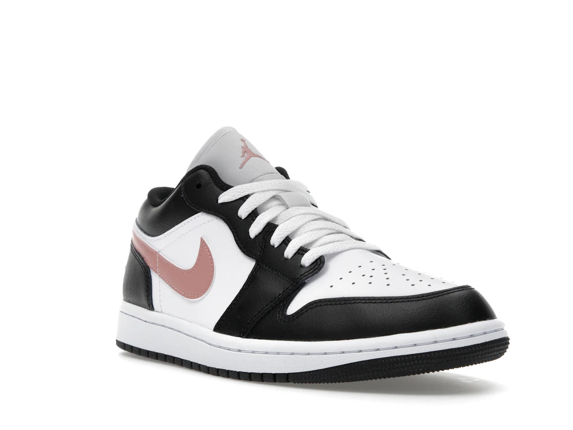 Jordan 1 Low Black Rust Pink - vue secondaire A
