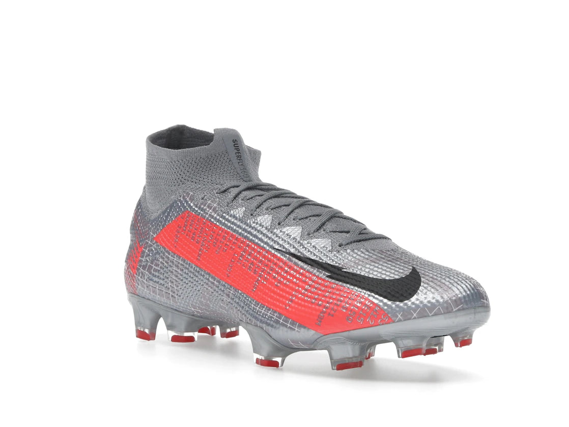 Nike Mercurial Superfly 7 Elite FG Metallic Bomber Grey - vue secondaire A