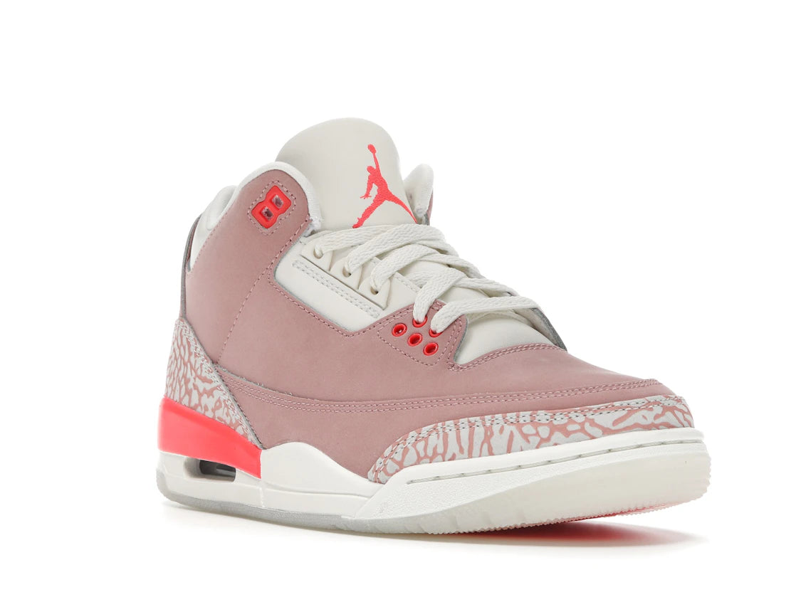 Jordan 3 Retro Rust Pink (Women's) - vue secondaire A