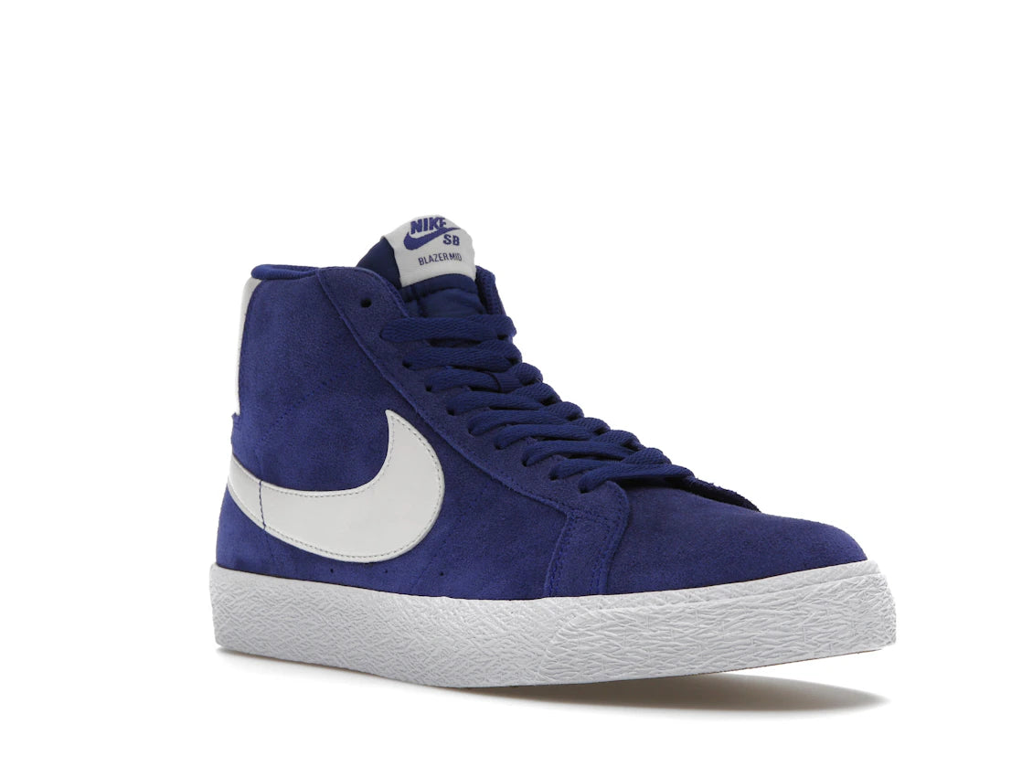 Nike SB Blazer Mid Royal Blue White - vue secondaire A