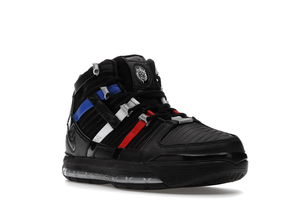 Nike LeBron 3 The Shop Black University Red (2022) - vue secondaire A