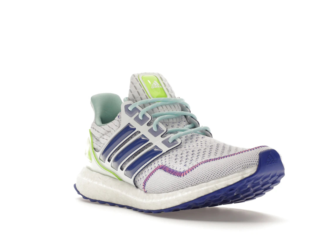adidas Ultra Boost 1.0 Cloud White Lucid Blue Lucid Lemon - vue secondaire A