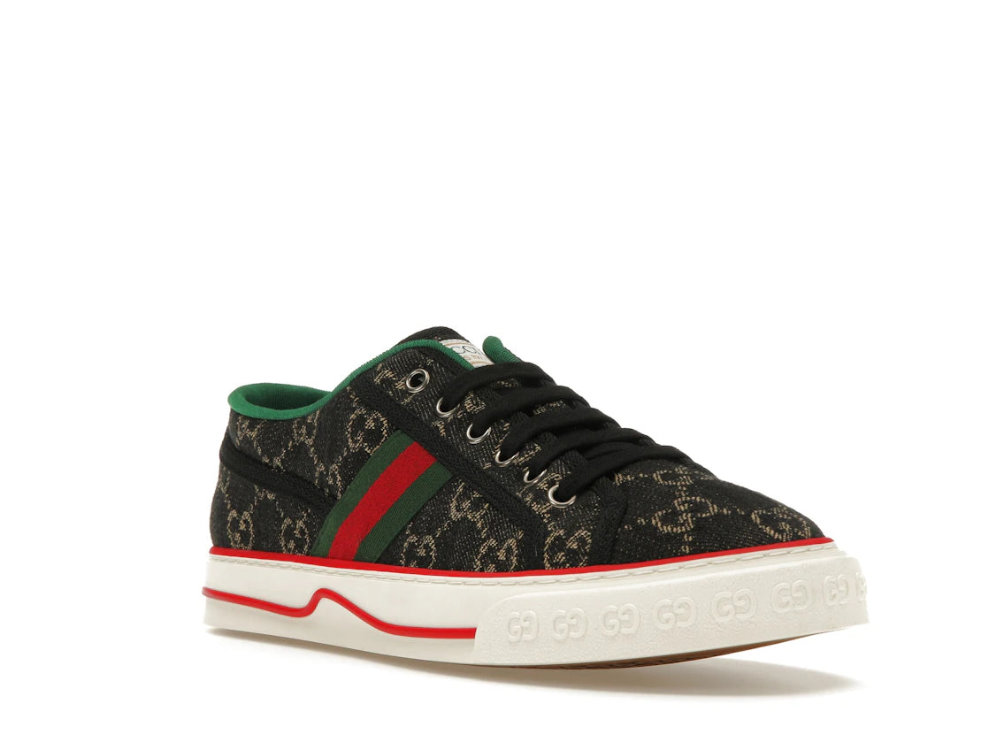 Gucci Tennis 1977 GG Logo Black Multi - vue secondaire A