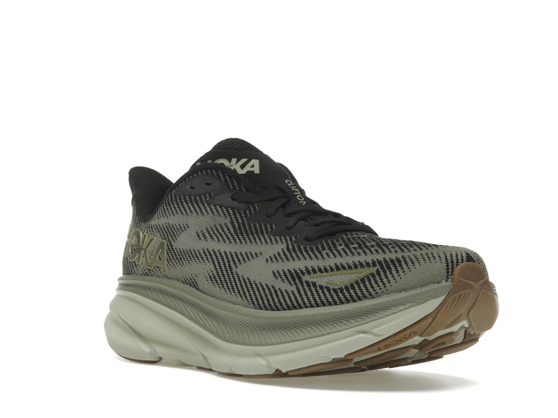 Hoka One One Clifton 9 Black Slate - vue secondaire A