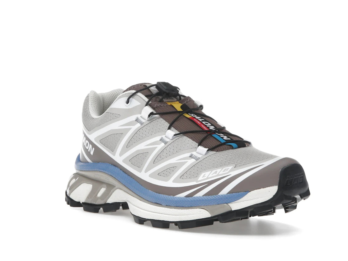 Salomon XT-6 Silver Cloud Iron Ultramarine - vue secondaire A
