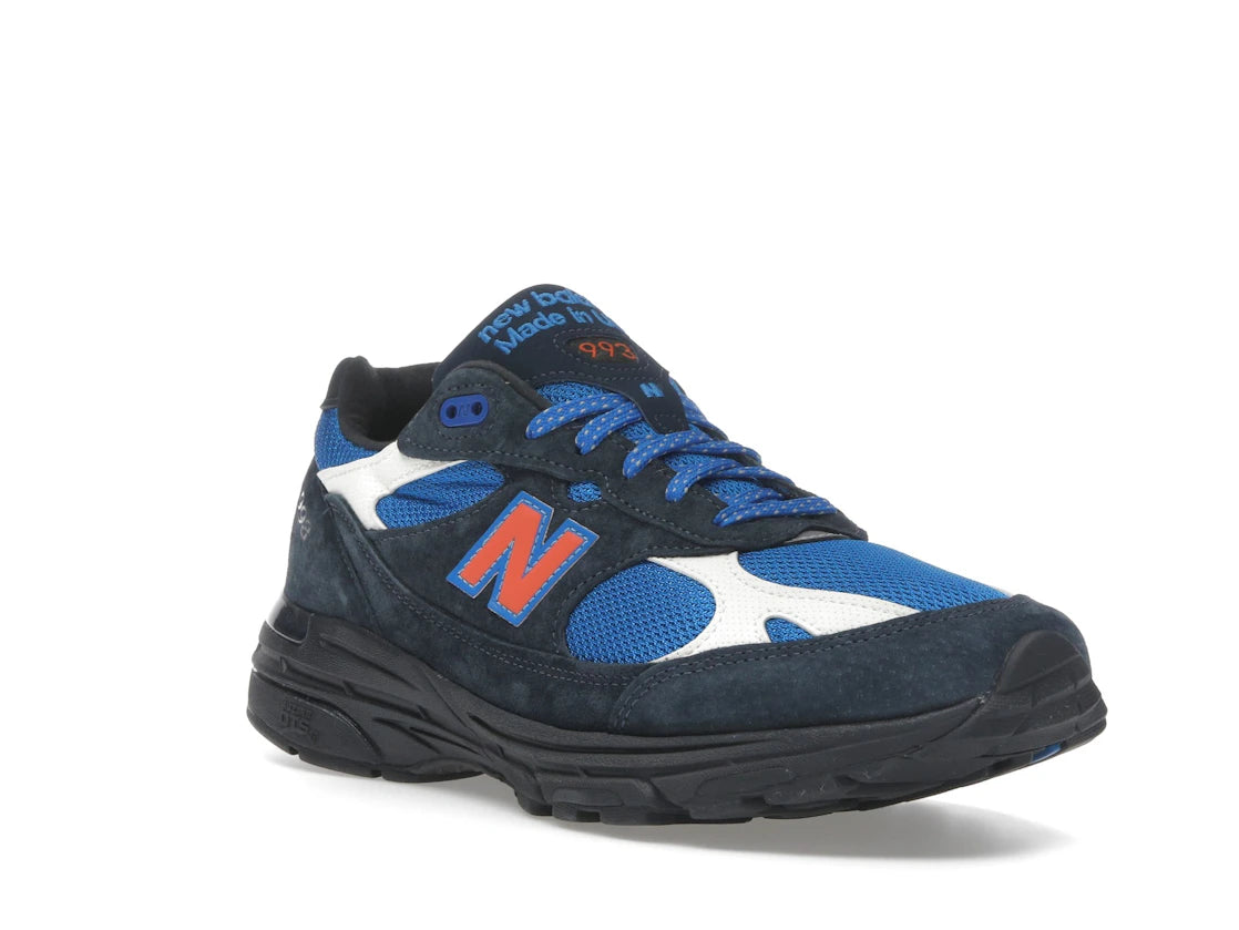 New Balance 993 Made in USA Kith Madison Square Garden Navy - vue secondaire A