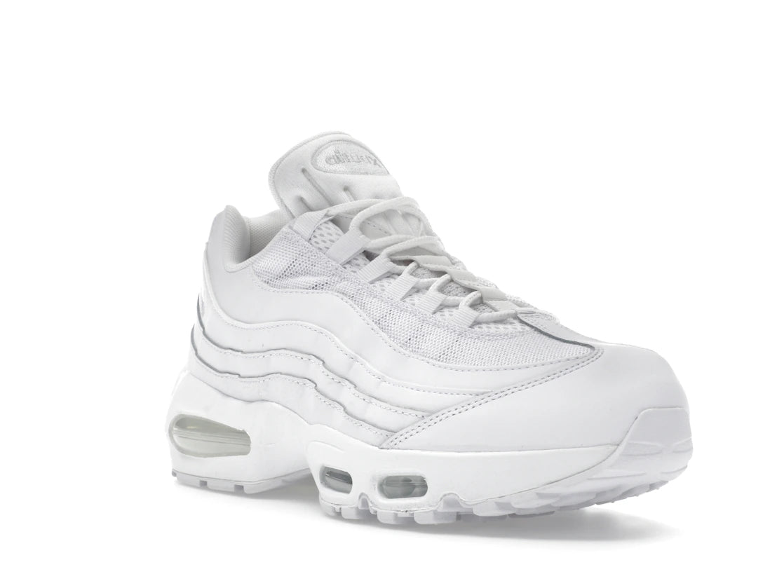 Nike Air Max 95 OG Big Bubble Triple White - vue secondaire A