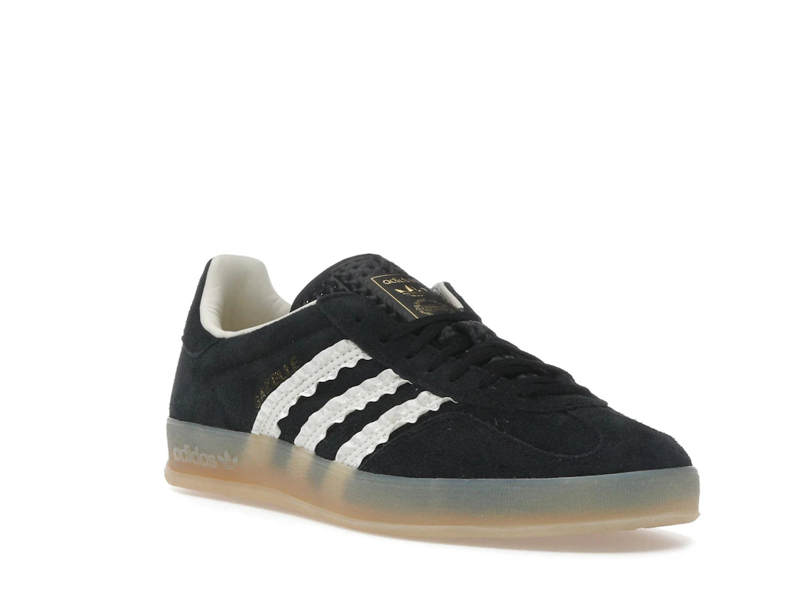 adidas Gazelle Indoor Core Black Cream White Gum (Women's) - vue secondaire A