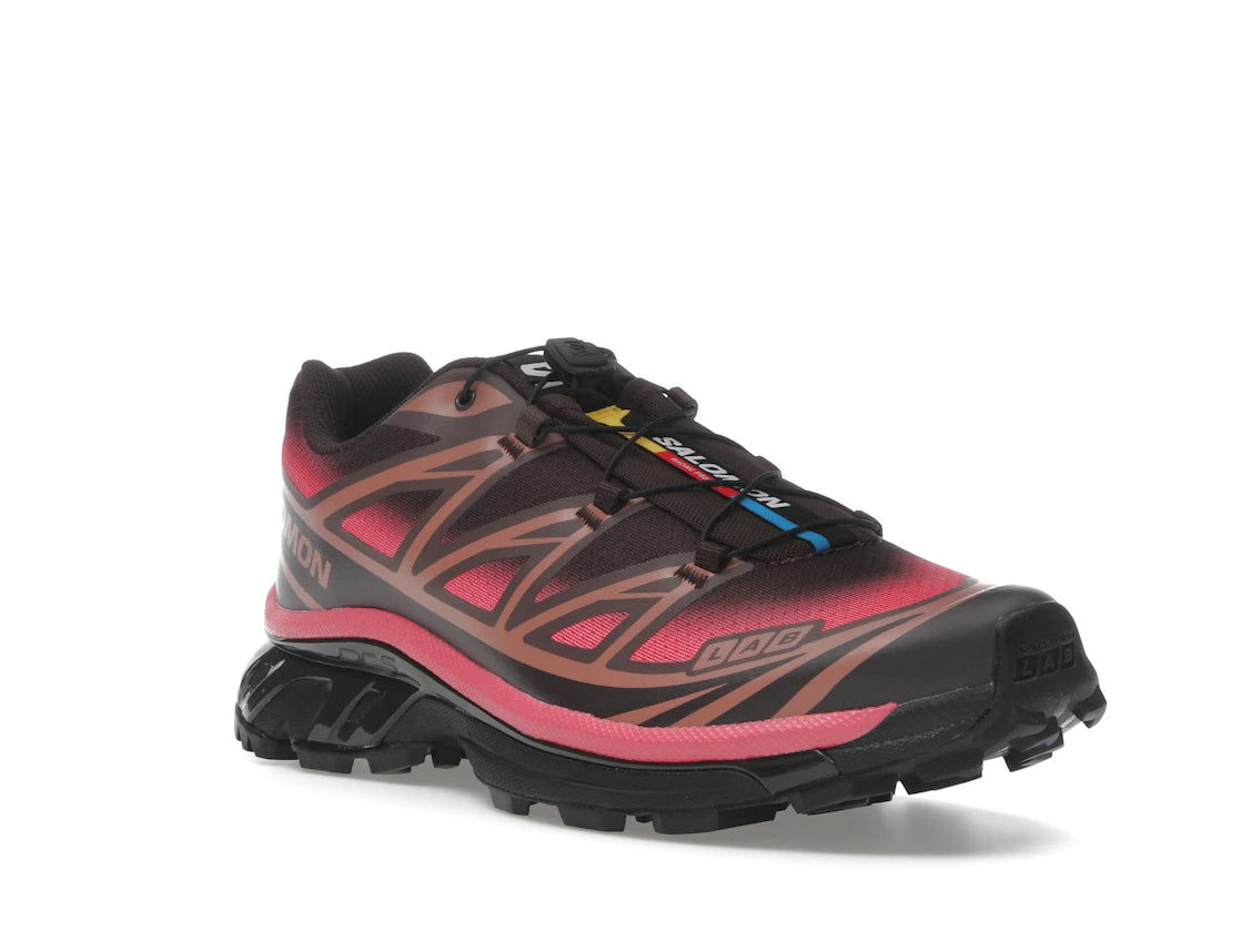 Salomon XT-6 Skyline Black Coffee Rouge Red - vue secondaire A