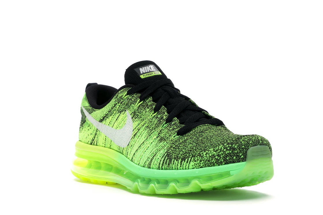Nike Flyknit Max Voltage Green - vue secondaire A