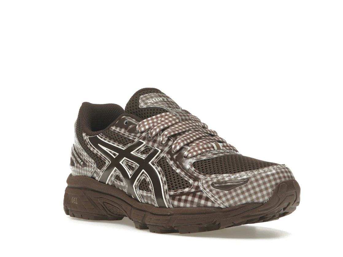 ASICS Gel-Venture 6 Story Mfg. Reddish Brown Gingham - vue secondaire A