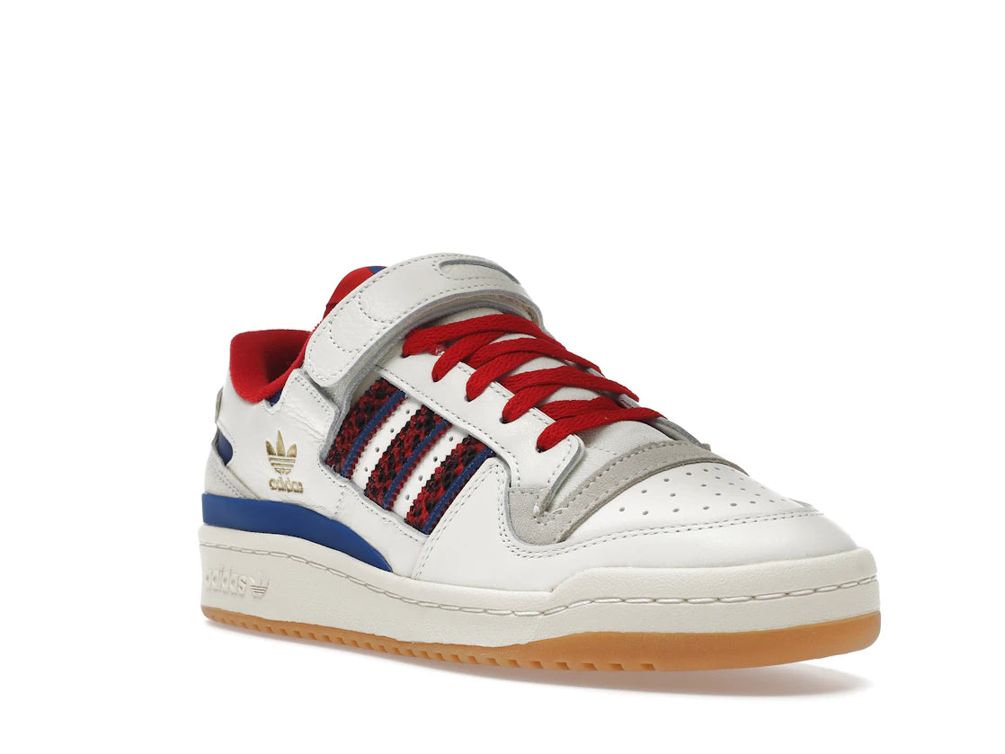 adidas Forum 84 Low Off White Scarlet Collegiate Royal - vue secondaire A