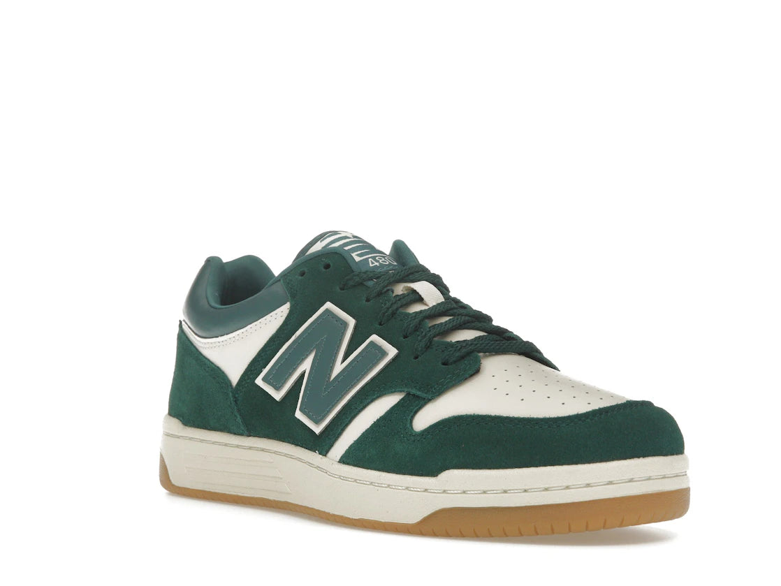 New Balance 480 Marsh Green Linen - vue secondaire A