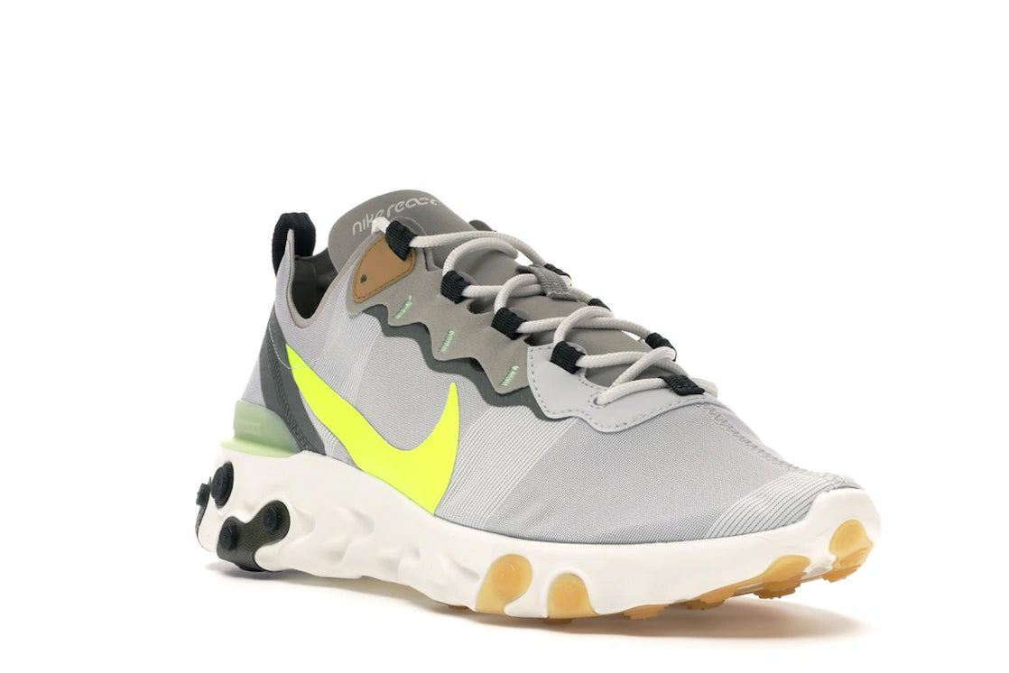Nike React Element 55 Spruce Volt - vue secondaire A