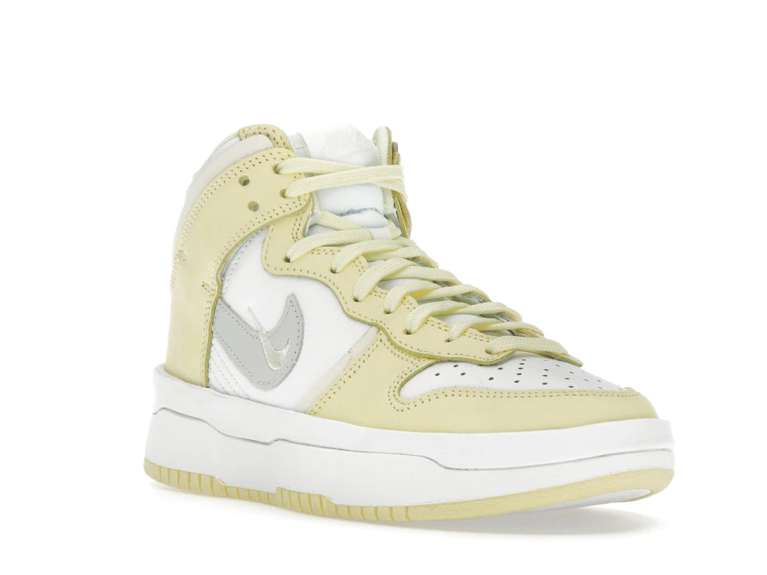 Nike Dunk High Up Light Lemon Yellow (Women's) - vue secondaire A
