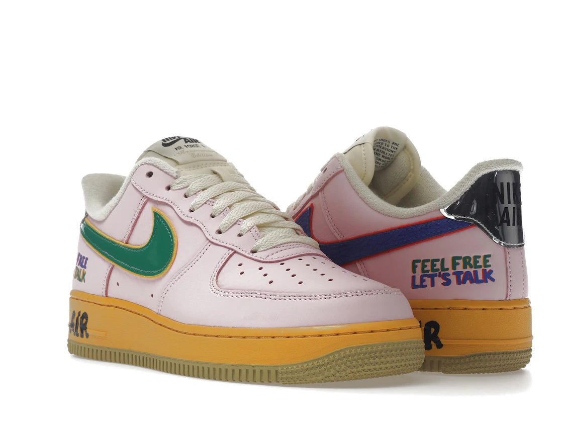 Nike Air Force 1 Low '07 Feel Free, Let's Talk - vue secondaire A