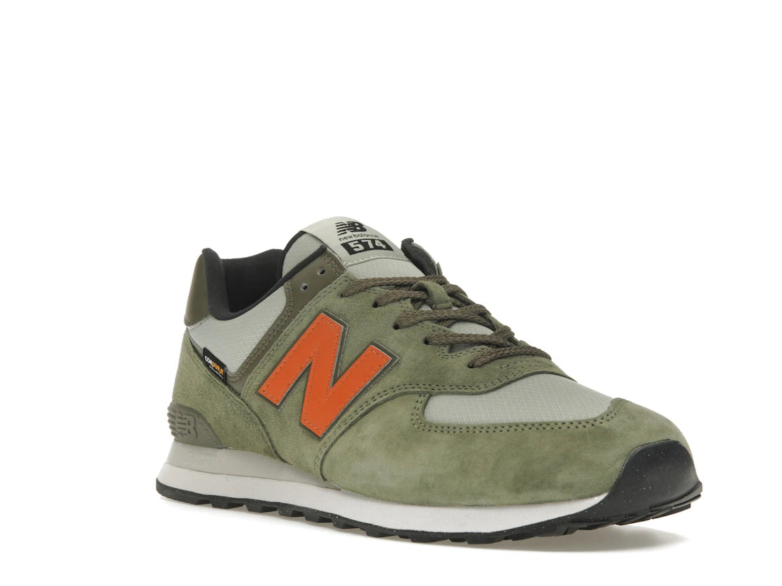 New Balance 574 Cordura Dark Olivine - vue secondaire A