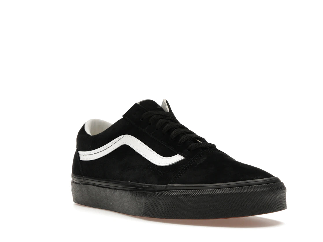 Vans Old Skool Pig Suede Black - vue secondaire A