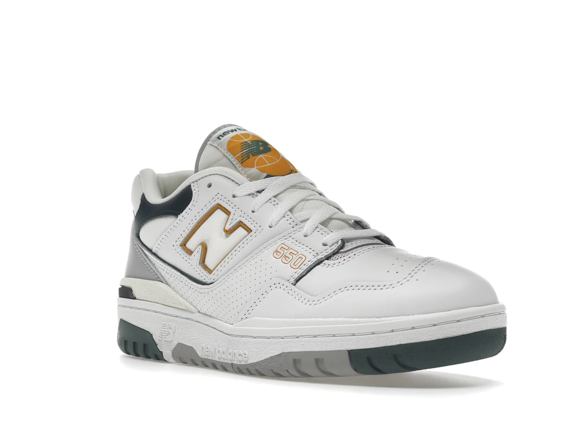 New Balance 550 White Nightwatch Green - vue secondaire A