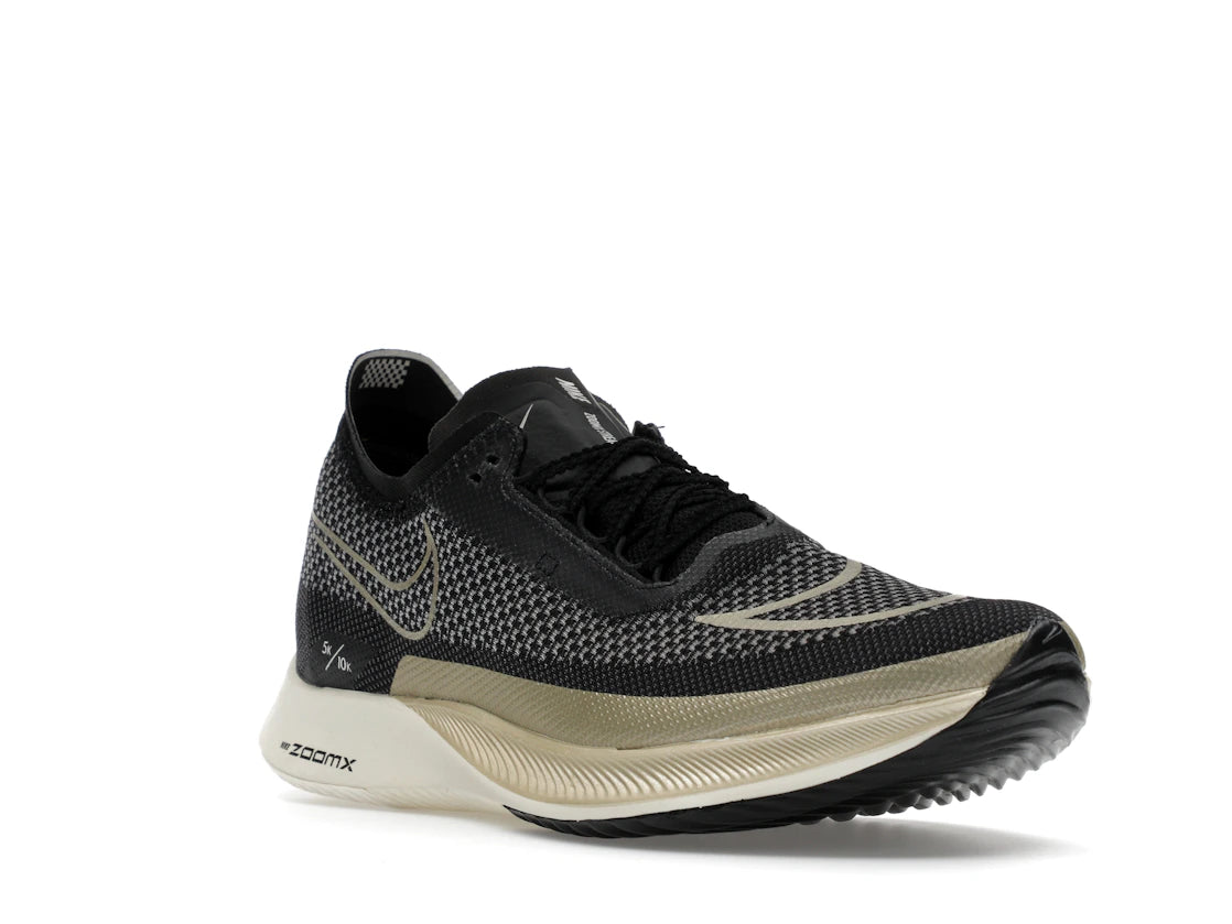 Nike Streakfly Black Metallic Gold Grain - vue secondaire A