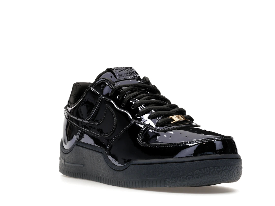 Nike Air Force 1 Low LeBron James Black Patent - vue secondaire A