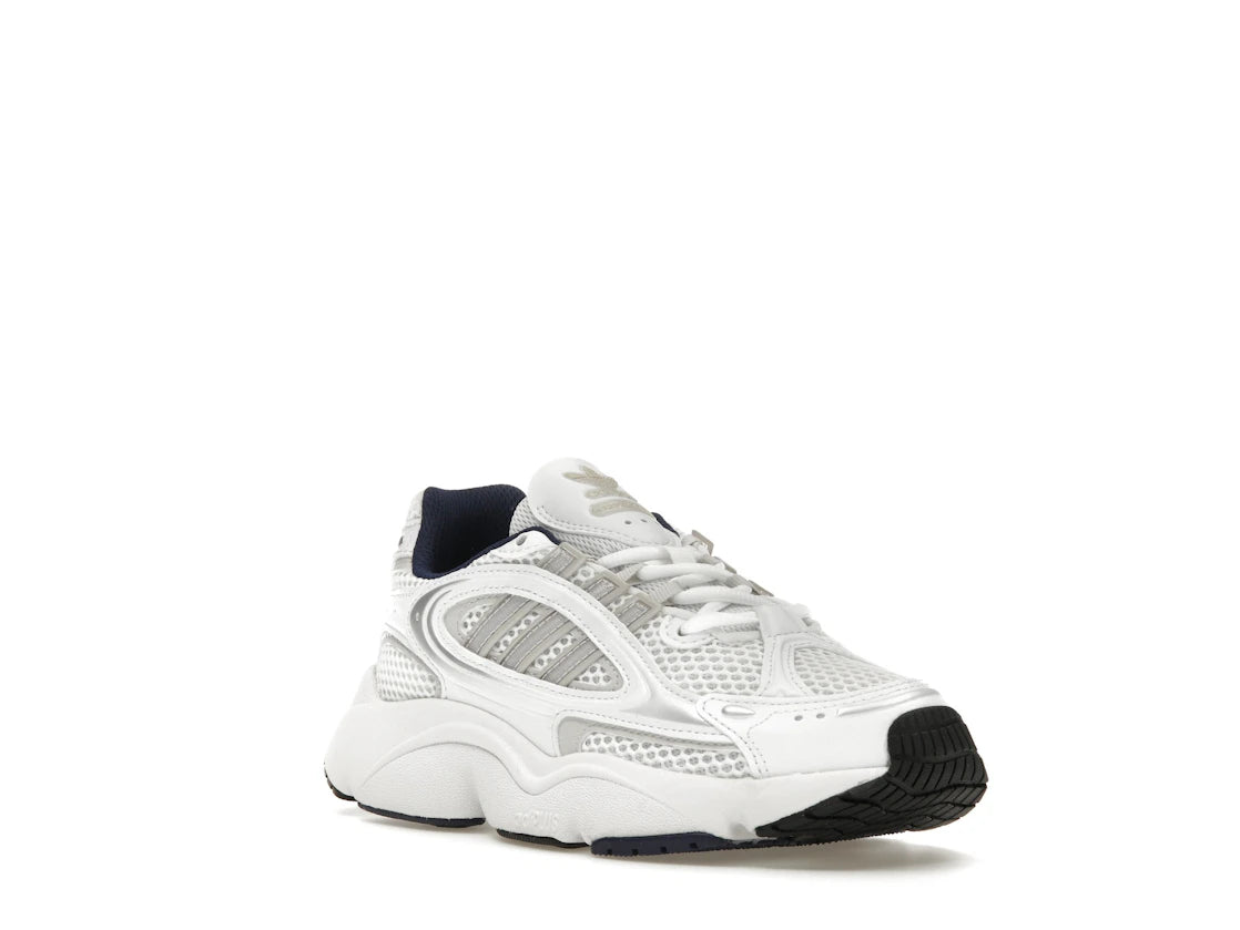 adidas Ozmillen Cloud White Grey Bright Blue (GS) - vue secondaire A